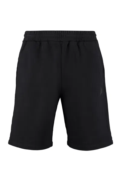 Golden Goose Men's Cotton Bermuda Shorts In Black