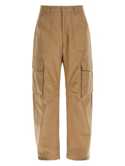 GOLDEN GOOSE MEN'S COTTON CARGO PANTS