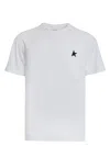 Golden Goose Regular-fit T-shirt With Minimalist Star Emblem In White