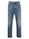 Golden Goose Straight Leg Jeans In Blue
