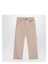 Golden Goose Dyed-effect Pink Denim Jeans In Pink
