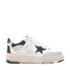 Golden Goose Forty 2 Sneakers In White Leather And Fabric In White
