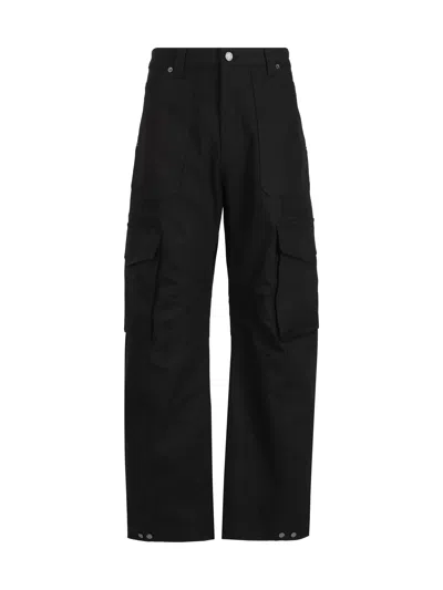Golden Goose Men Golden Cargo Pants In Black