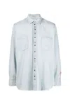 Golden Goose Golden Collection Bleached Denim Shirt