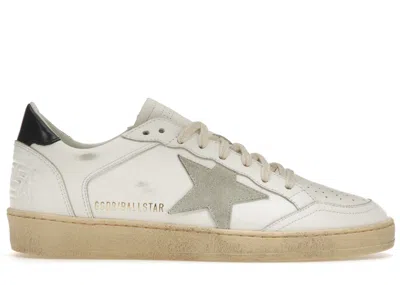 Pre-owned Golden Goose Men's  Ballstar Ice Sneakers In White/night Blue In Multi