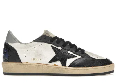 Pre-owned Golden Goose Men's  Ballstar Royal Sneakers In Black/white/grey