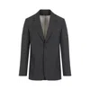 Golden Goose Decontructed Jacket In Gray