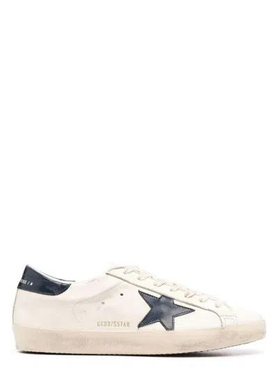 GOLDEN GOOSE MEN'S GOLDEN GOOSE LEATHER SNEAKERS