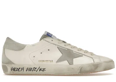 Pre-owned Golden Goose Men's  Superstar Sneakers In White/ice/grey
