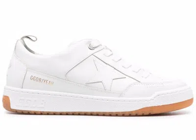 Pre-owned Golden Goose Men's  Yeah Sneakers In White/gum