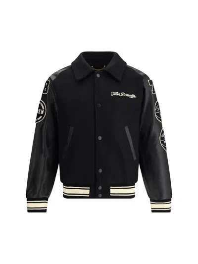 GOLDEN GOOSE GOLDEN GOOSE MEN BOMBER JACKET IN WOOL