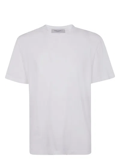 GOLDEN GOOSE MEN'S GOLDEN M`S REGULAR T-SHIRT DISTRESSED COTTON JERSEY
