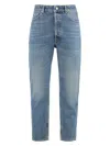 Golden Goose Golden Happy Stone Washed Jeans In Multi