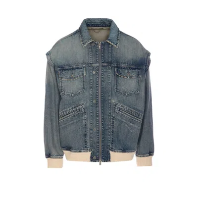 GOLDEN GOOSE GOLDEN GOOSE MEN JOURNEY DENIM JACKET