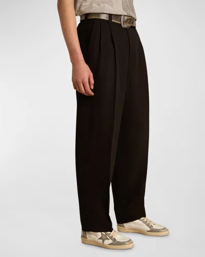 Golden Goose Jogging In Black