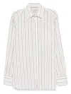 Golden Goose Men's Journey M's Regular Shirt Alvise St In White