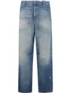 Golden Goose Journey M`s New Chino Norton Denim Pant Destroyed Archive Wash In Blue