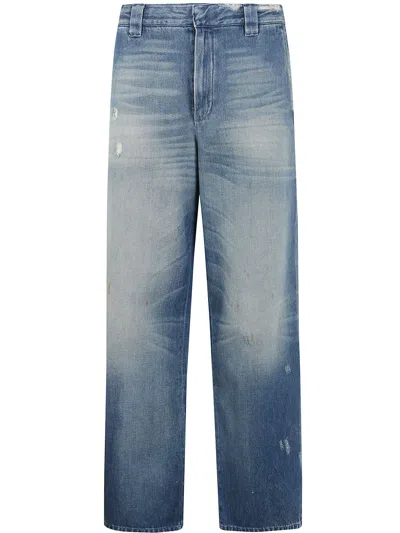 GOLDEN GOOSE GOLDEN GOOSE MEN JOURNEY M`S NEW CHINO NORTON DENIM PANT DESTROYED ARCHIVE WASH