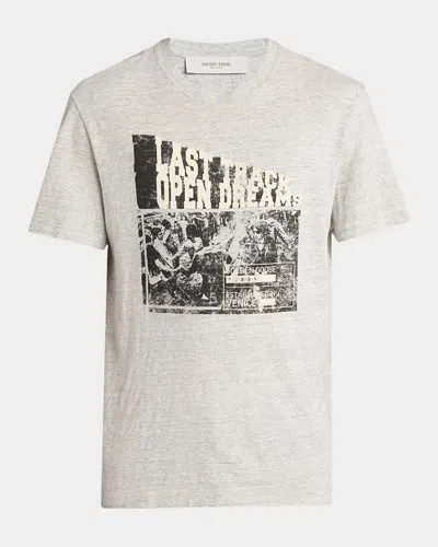 GOLDEN GOOSE MEN'S JOURNEY OPEN DREAMS GRAPHIC T-SHIRT