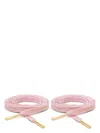 Golden Goose Laces Kit (set Of Two) In Oldpnkgold
