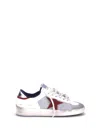 Golden Goose Men Leather Sneakers In Red
