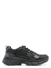 Golden Goose Lightstar Net And Leather Upper Tpu Star Net Heel And Spur In Black