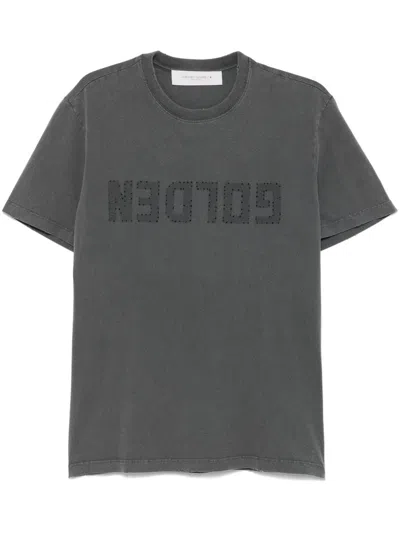 GOLDEN GOOSE GOLDEN GOOSE MEN LOGO COTTON T-SHIRT