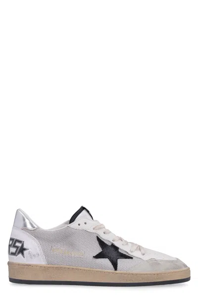 Golden Goose Ball Star Low-top Sneakers In Metallic