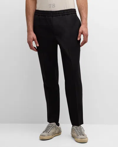 Golden Goose Men's Luke Gabardine Pants In Black