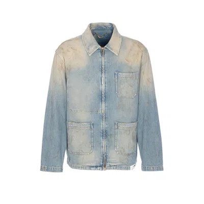 Golden Goose Men Work Journey M's Mackenzie Jacket In Blue