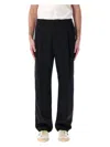 Golden Goose Black Wool Trousers In Black