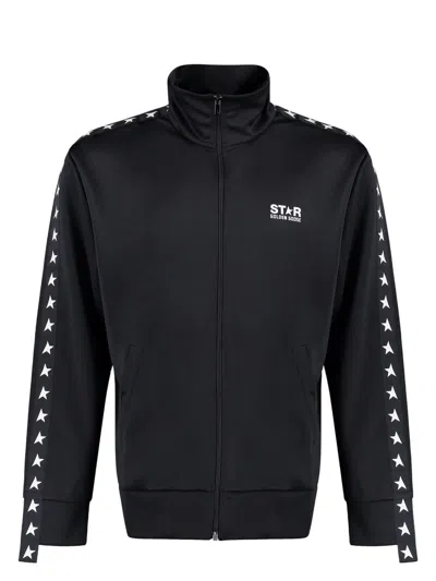 Golden Goose Men's Polyester Denis Sweatshirt In Black