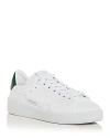 Golden Goose Purestar Low-top Sneakers In White/green