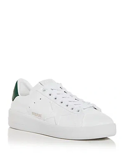 GOLDEN GOOSE MEN'S PURESTAR LOW TOP SNEAKERS