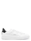 Golden Goose Mens Silver Com Pure Star Bio Logo-print Faux-leather Low-top Trainers In White