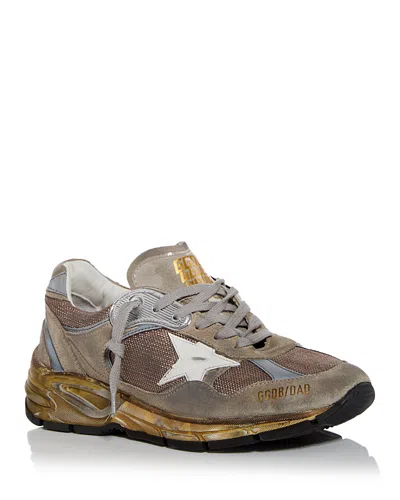 GOLDEN GOOSE MEN'S RUNNING DAD LOW TOP SNEAKERS