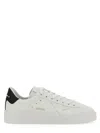 Golden Goose Mens Silver Com Pure Star Bio Logo-print Faux-leather Low-top Trainers In White