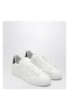 Golden Goose Mens Silver Com Pure Star Bio Logo-print Faux-leather Low-top Trainers In White