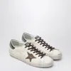 Golden Goose Men's Sneaker Super Star White/green/anthracite
