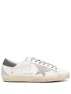 Golden Goose Panelled Sneakers With Signature Star Patch And Distressed Effect In Neutral