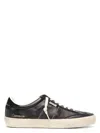 Golden Goose Soul-star Nappa Upper Leather Hf Tongue Suede Heel In Black