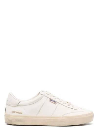 GOLDEN GOOSE MEN'S SOUL-STAR LEATHER SNEAKERS