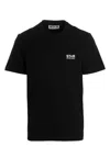 Golden Goose Classic Black T-shirt In Blackwhite