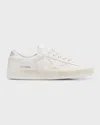 Golden Goose Deluxe Brand Men White Leather Pure New Sneakers In Optic White