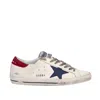 Golden Goose Superstar Multicolor Low Top Sneakers With Logo Patch On The Tongue And Contrasting Heel With Logo L In Neutral