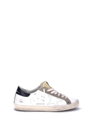 Golden Goose Men Super Star Sneakers In White