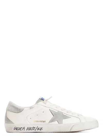 Golden Goose Men's Super Star Sneakers In White