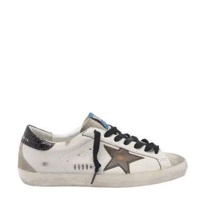 Golden Goose Men Super-star Sneakers In White