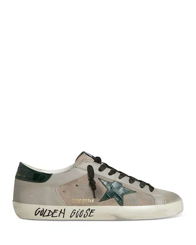 Golden Goose Men's Super Star Suede Sneakers In Multi