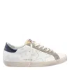 Golden Goose Distressed Leather Low Top Sneakers In Neutral